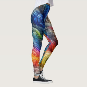 Leggings Spectre Abstrait contemporain