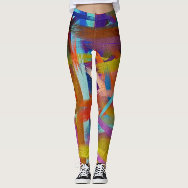 Leggings Splash couleur #30 (Devant)