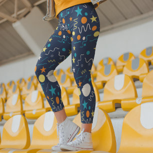 Leggings Splastie géométrique