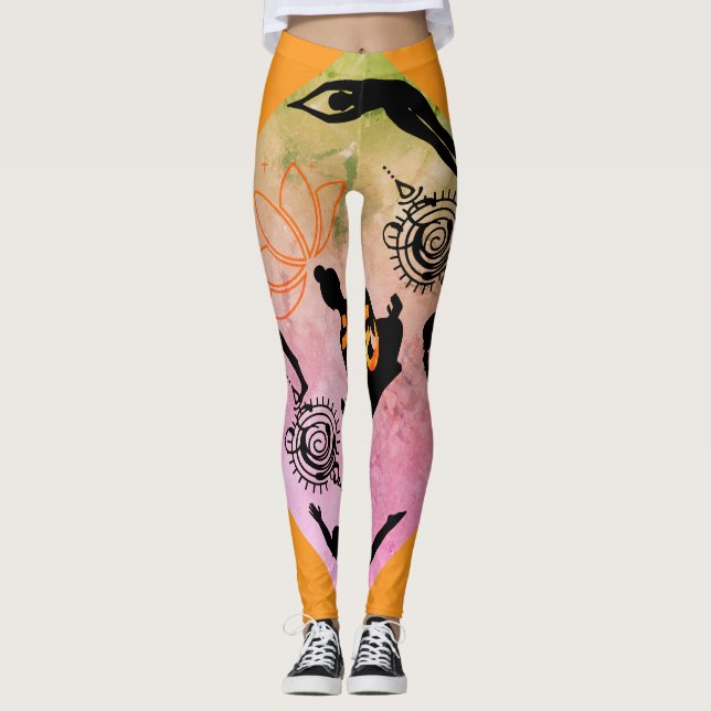 Leggings sport yogafMode activewearstyle mindfulmove (Devant)