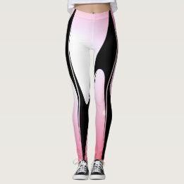 Leggings Sports chics de mode de technologie moderne rose