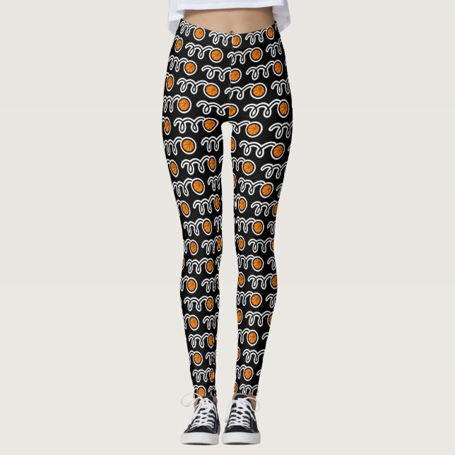 Leggings Sports de basketball sport motif athlétisme leggin (Devant)