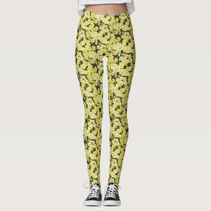 Leggings Spring Primroses