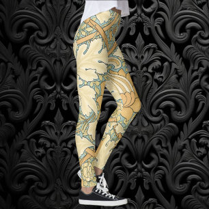 Leggings St. James par William Morris, feuilles d'acanthe