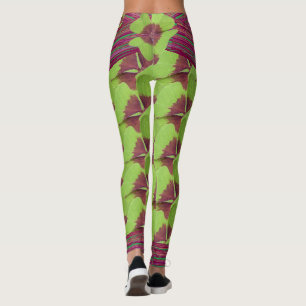 Leggings St. Patrick's - Toutes les pattes Shamrocks de Clo