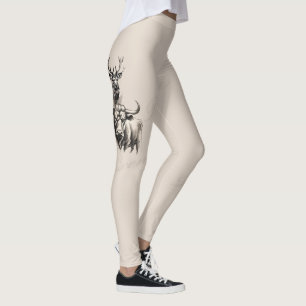 Leggings Stag Vixen et Bull Inkwork