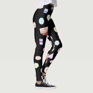 Leggings Stampes de voyage