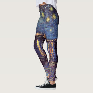 Leggings Starry Night Over the Rhone par Vincent van Gogh