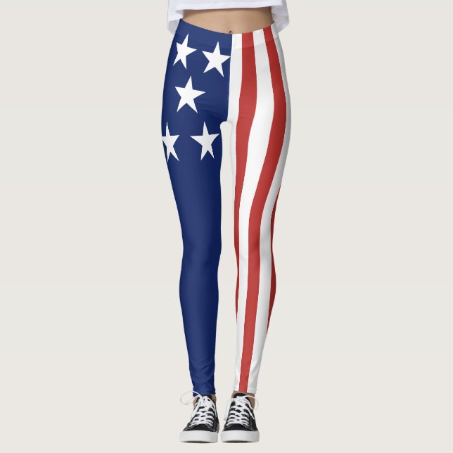 Leggings "Stars n' Stipes"  (Devant)