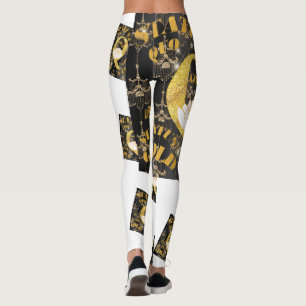 Leggings STATUS QUO GOLD - Collection d'état© par Peafdove©