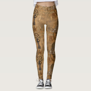 Leggings Steampunk