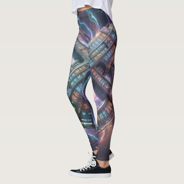 Leggings Stellar Path – Journey Through the Universe´8 (Gauche)