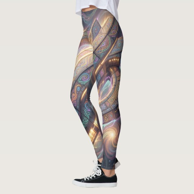 Leggings Sternenpfad – Reise durch das Universum´6 (Gauche)