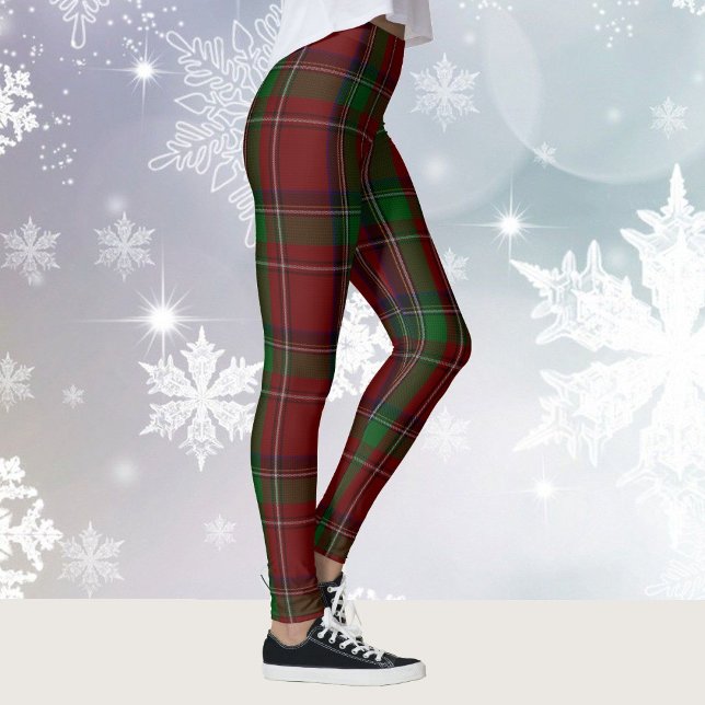 Leggings STEWART Plaid Scottish Tartan Irish Winter (Créateur téléchargé)