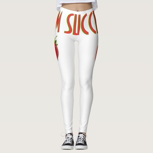 LEGGINGS STRAWBERRY LOVE (Devant)