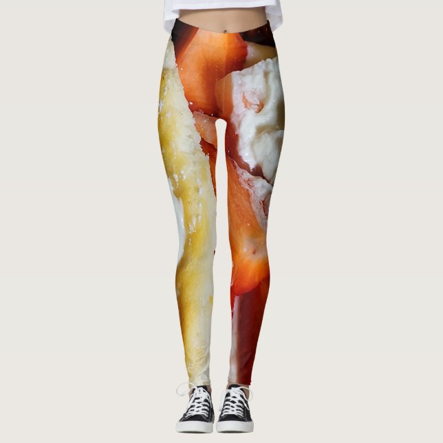 Leggings Strawberry Shortcake fait de l'exercice (Devant)