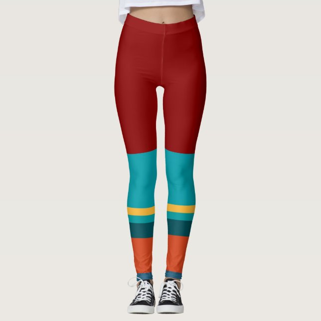 Leggings Stripes du sud-ouest 24 (Devant)