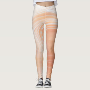 Leggings Structure de texture en pierre de taille semi-préc