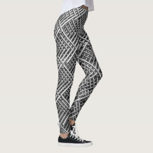 Leggings Structure métallique complexe