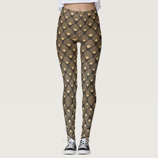 Leggings Style Art Déco Gatsby (Devant)