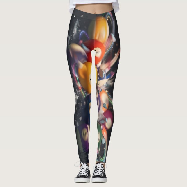 Leggings Style Boule de Billard (Devant)