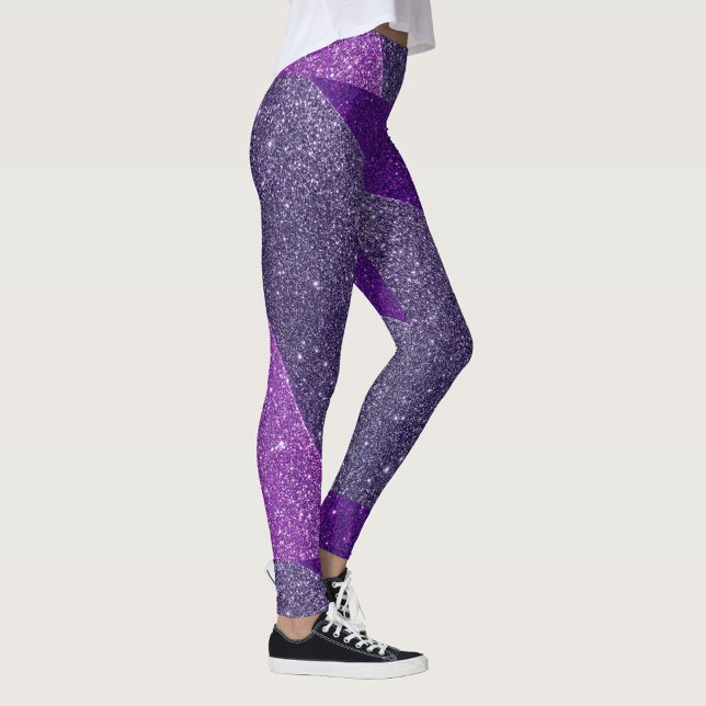 Leggings Style de Parties scintillant violet (Shades of Purple Leggings!)