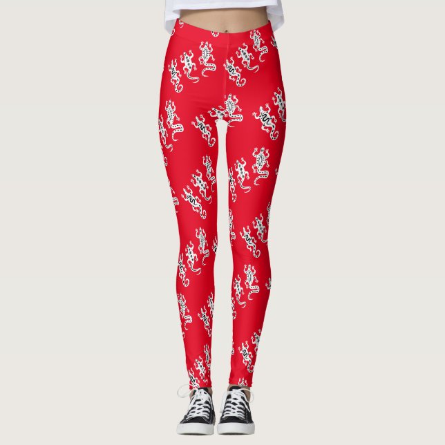 Leggings Style de sud-ouest de Thunder_Cove de trois (Devant)