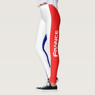 Leggings Style Drapeau National France