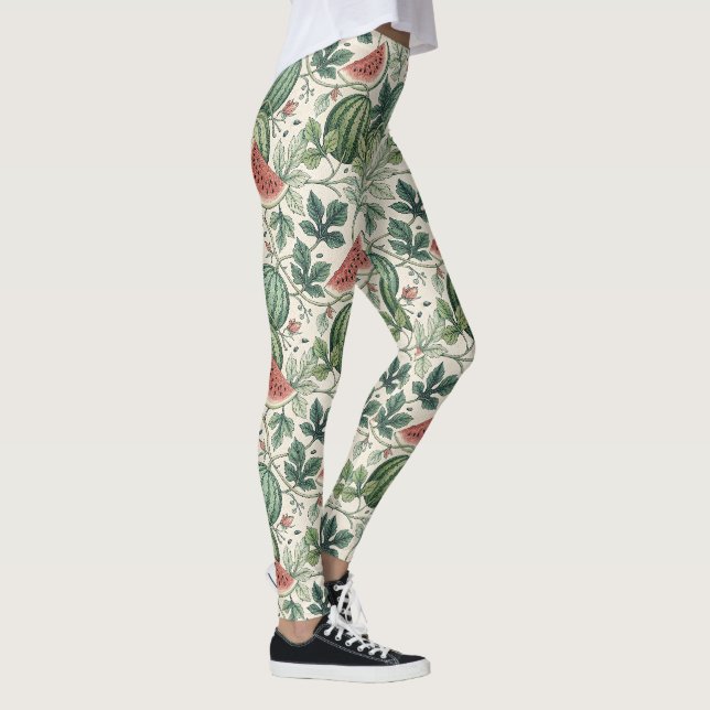 Leggings Style motif Watermelon vintage (Droite)