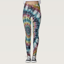 Style Tie-Dye Rétro sur une paire de Moderne Perso