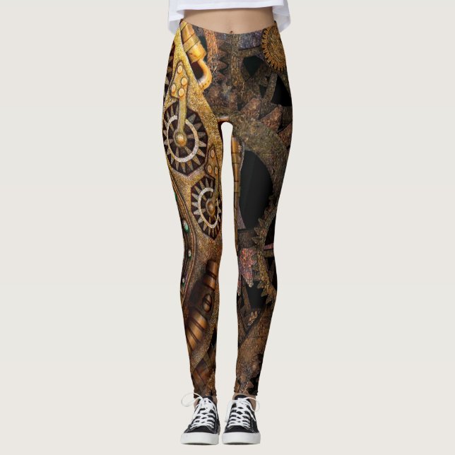 Leggings Styles victorien et édouardien Steampunk (Devant)