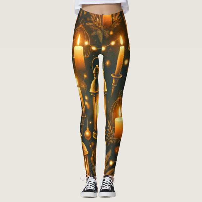 Leggings Sublime Motif de Noël | Festive (Devant)