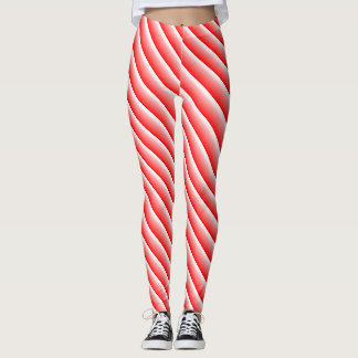 Leggings Sucre de canne emballant la rayure