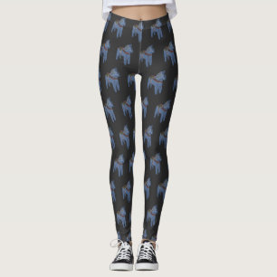 Leggings Suède Dala Horse Dalecarlian suédois