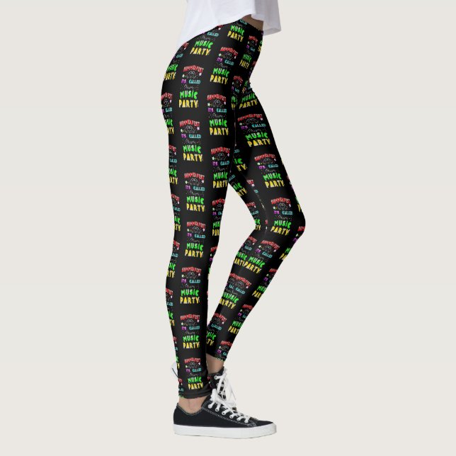 Leggings Summerfest s'appelle Music Party (Droite)