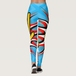 Leggings Super Héros Classic Bam ! Bulle d'action
