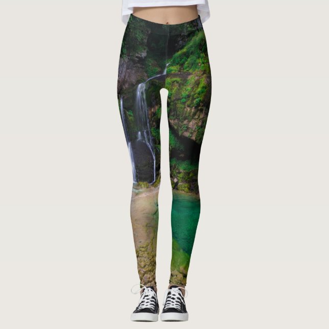 Leggings Superbe cascade Virje, Slovénie Poster (Devant)