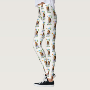Leggings Sur la chasse guerrière de Pâques