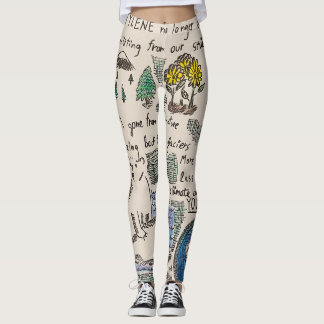 Leggings sur le changement climatique
