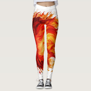 LEGGINGS SUR LE FEU