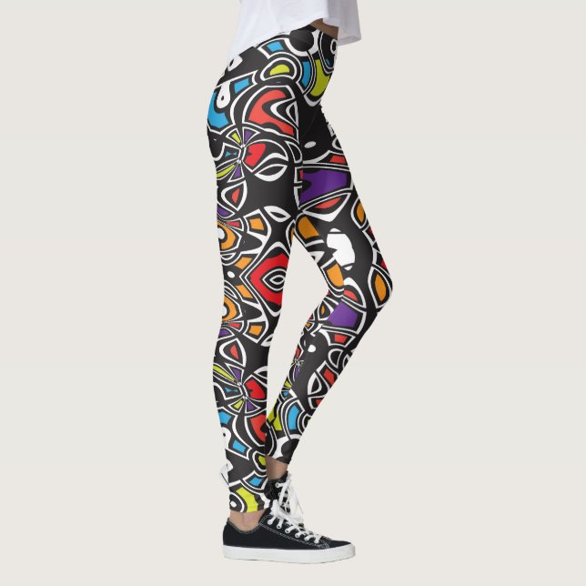Leggings Swirl cosmique (Droite)