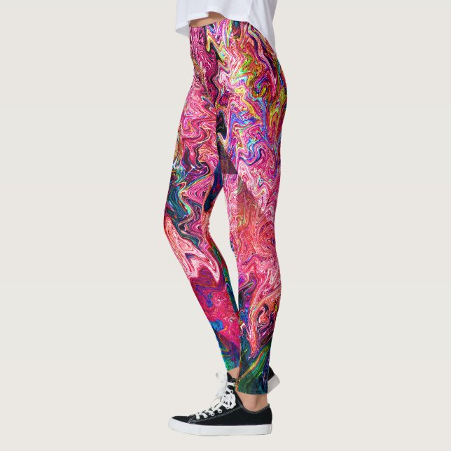 Leggings Swirlin' Squigglies..... (Gauche)