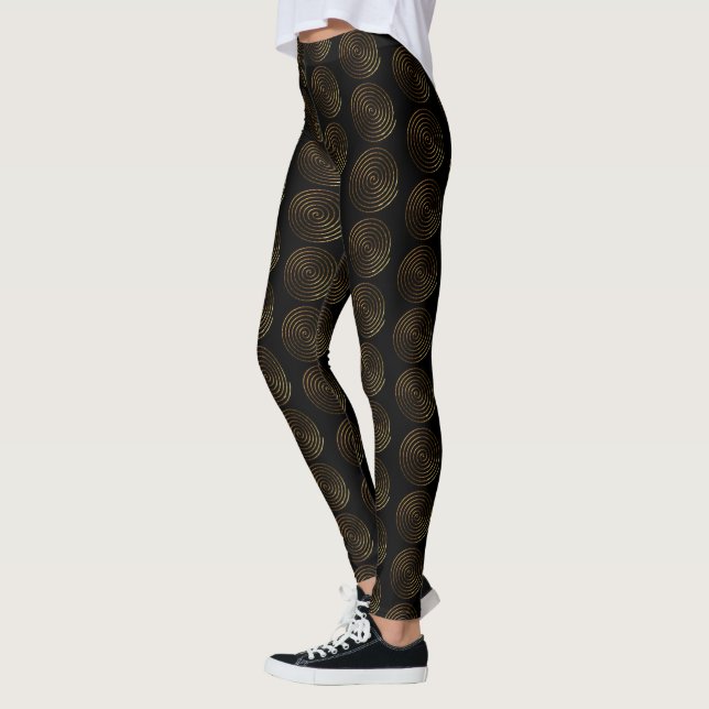 Leggings Symbole celtique en spirale (Gauche)