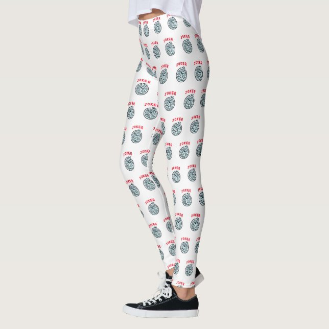 Leggings symbole de jeu Mahjong tuile Joker (Gauche)