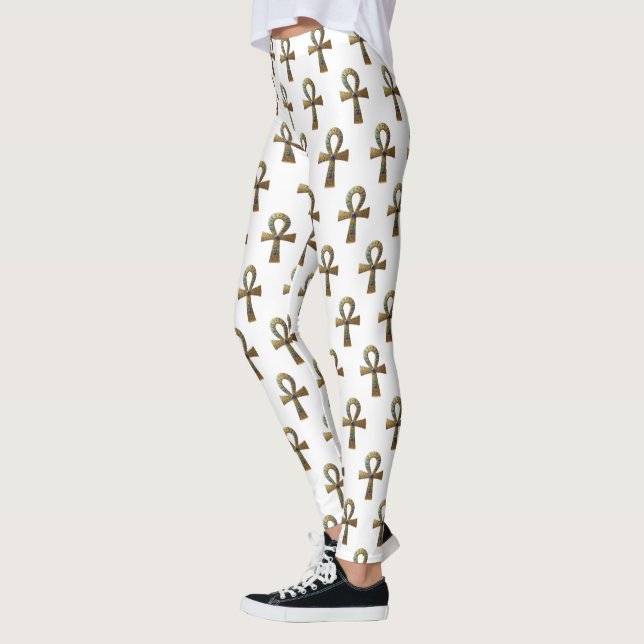 Leggings Symbole de l'Ankh - Clé de la vie (Gauche)