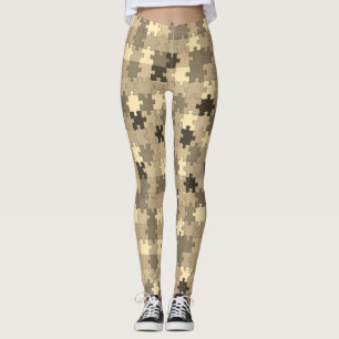 Leggings Symbole de sensibilisation sur l'autisme Puzzle Pi