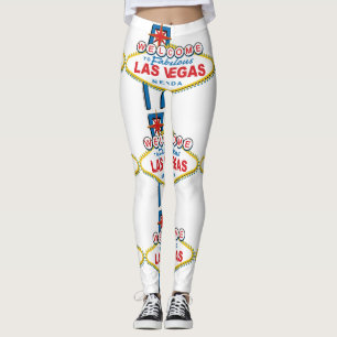 Leggings SYMBOLE DES MOTS D'ACCUEIL À Las Vegas