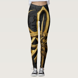 Leggings Symbole d'or arcane