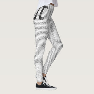 Leggings Symbole mathématique de jour noir original du
