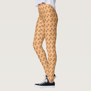 Leggings Symbole zodiaque Sagittarius Élément par K Yoncich